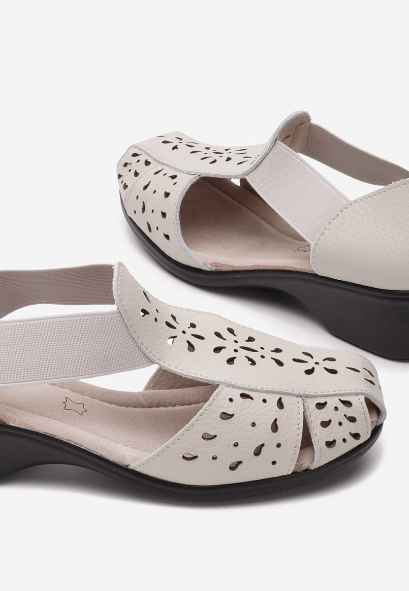 Sandale dama piele Melona V2 gri