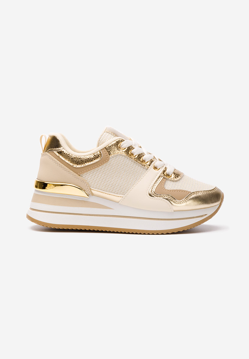 Sneakers cu platformă Daisie bej
