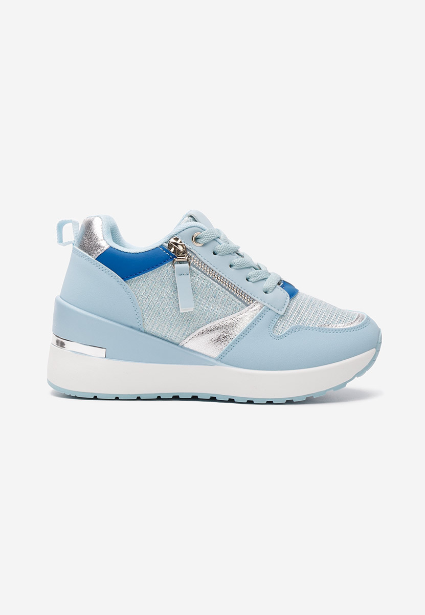 Sneakers cu platforma Zenna bleu