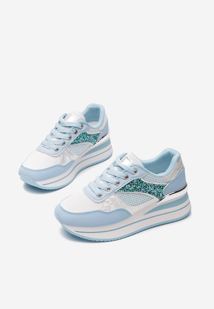 Sneakers cu platformă Camora bleu
