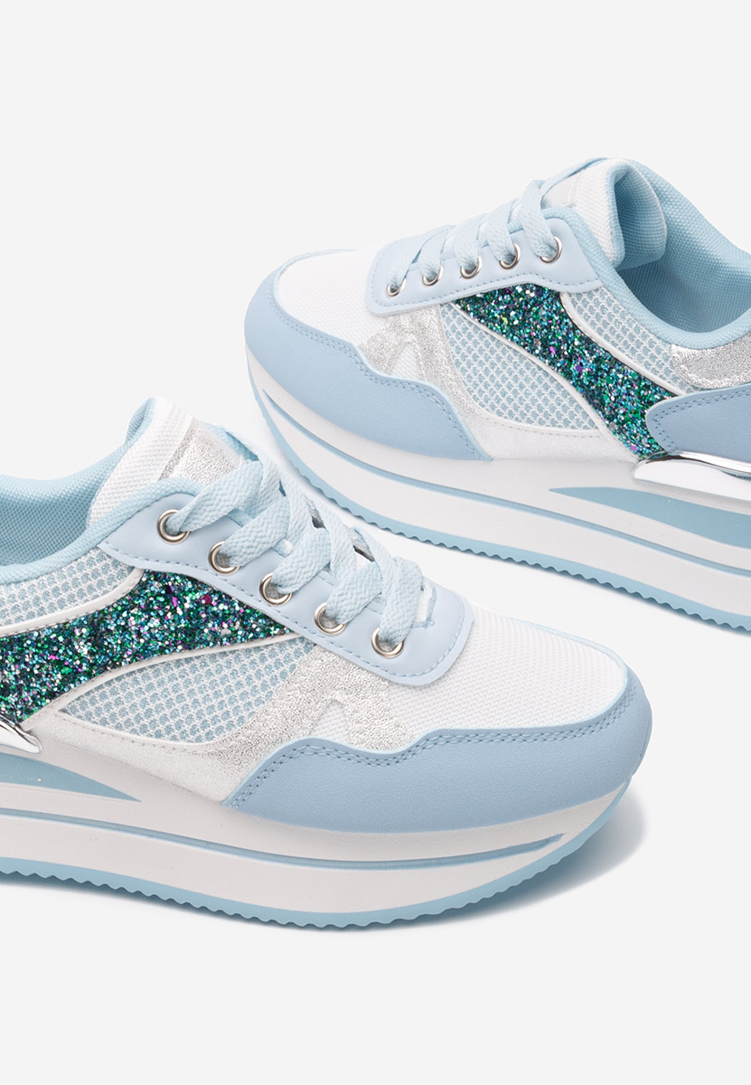 Sneakers cu platformă Camora bleu
