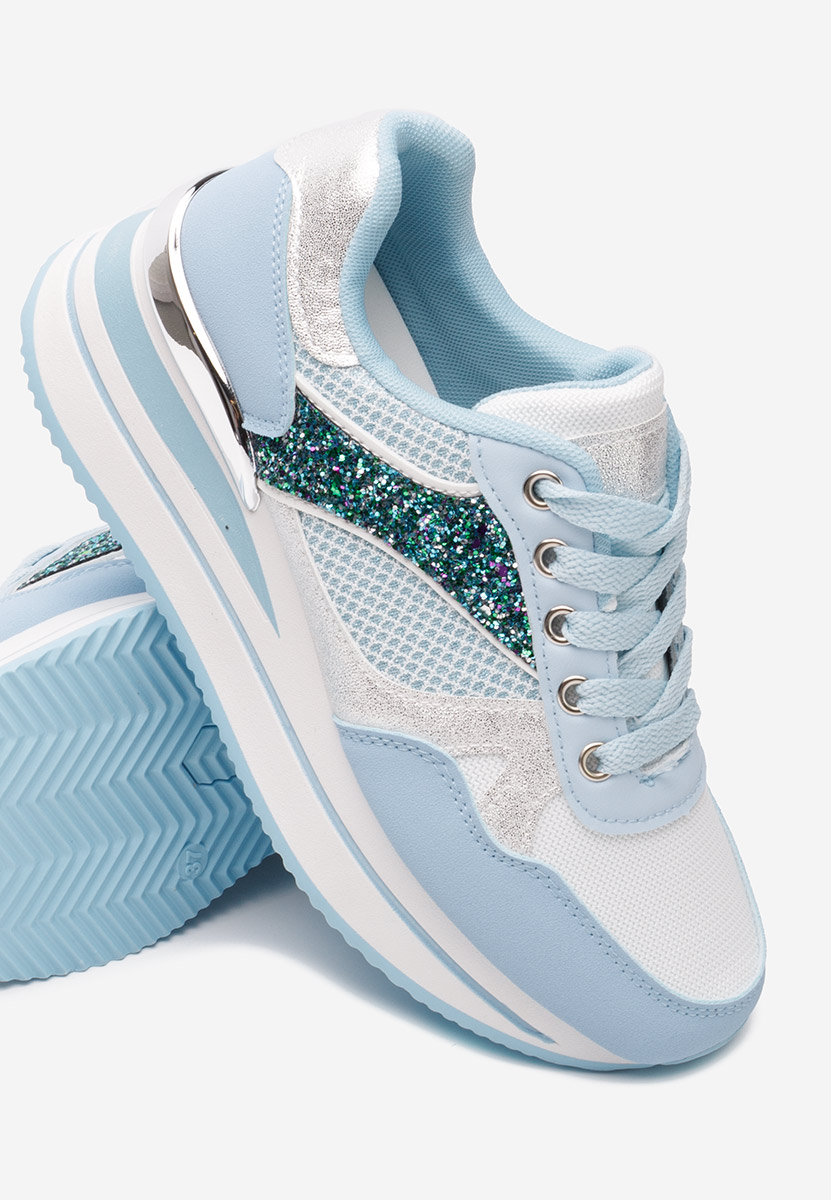 Sneakers cu platformă Camora bleu