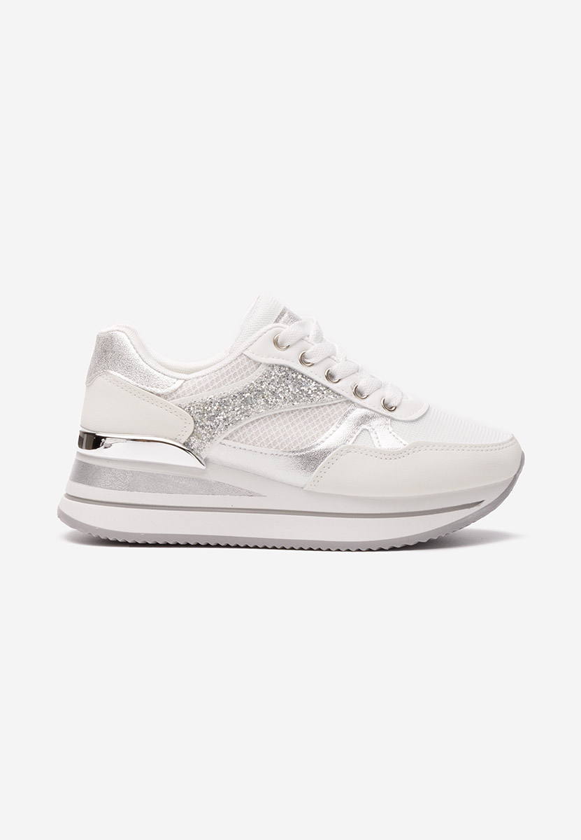 Sneakers cu platformă Camora albi
