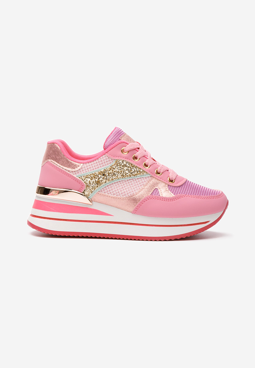 Sneakers cu platformă Camora fucsia