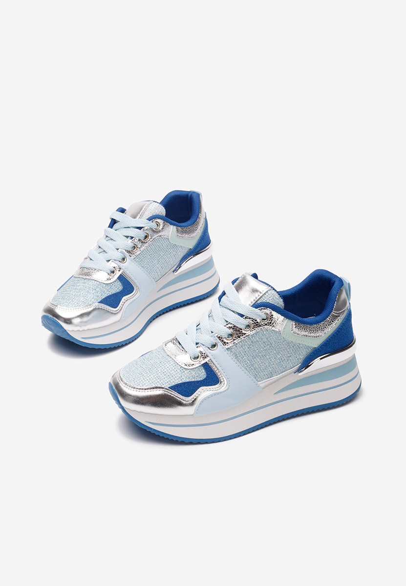 Sneakers cu platformă Daisie bleu
