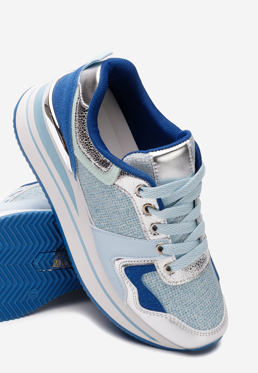 Sneakers cu platformă Daisie bleu