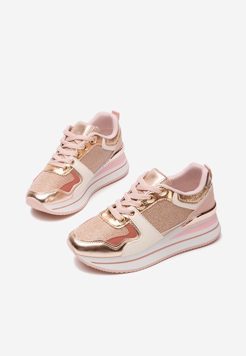 Sneakers cu platformă Daisie roz