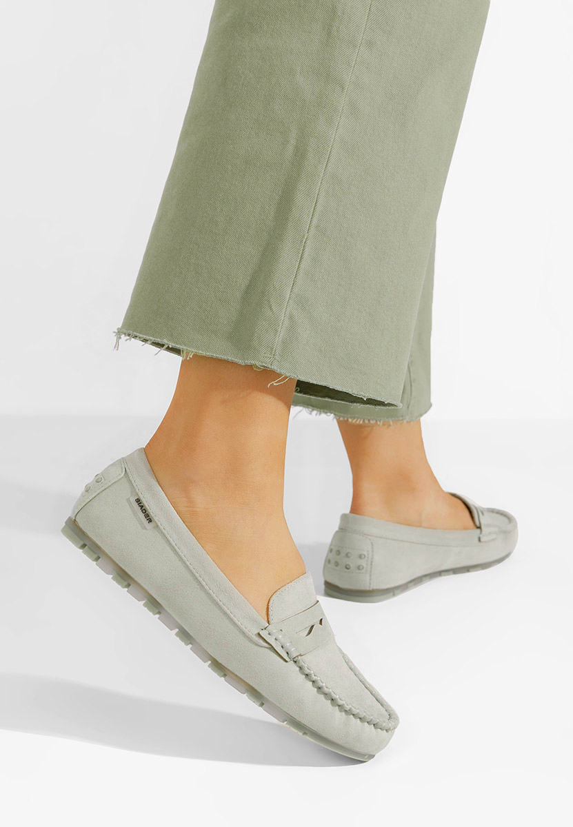 Mocasini dama Luminia V2 verde