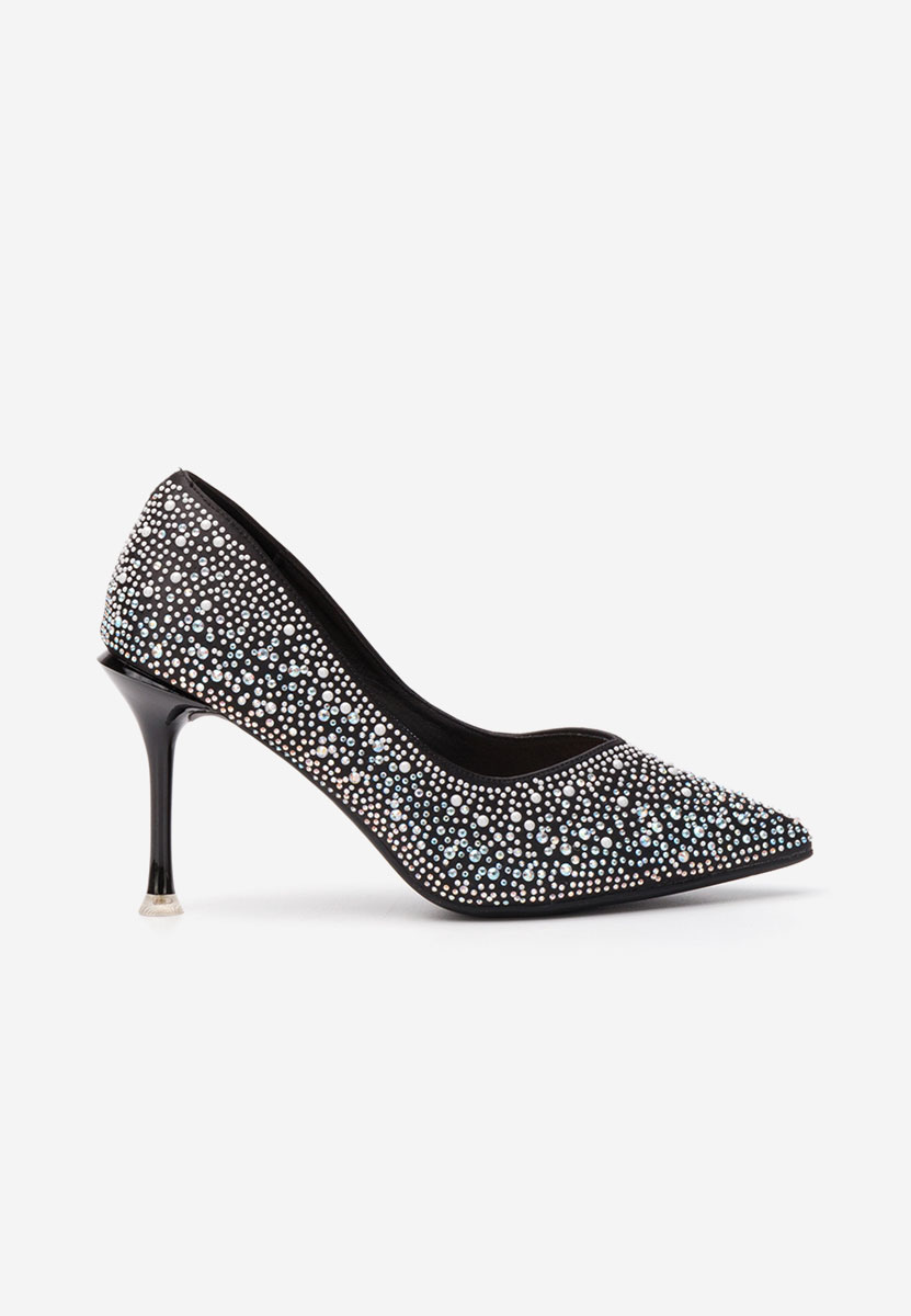 Pantofi stiletto Lea V2 negri