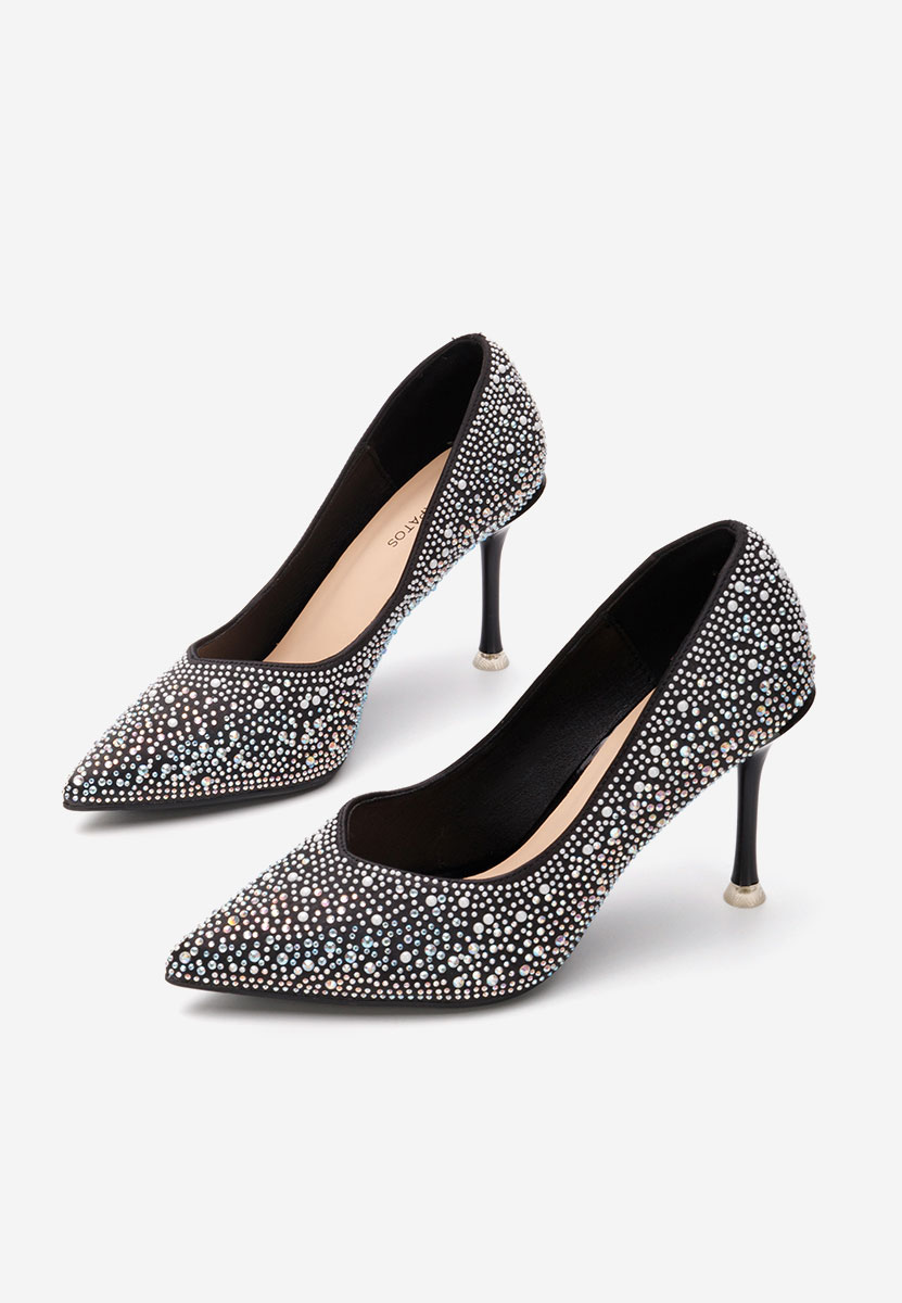 Pantofi stiletto Lea V2 negri