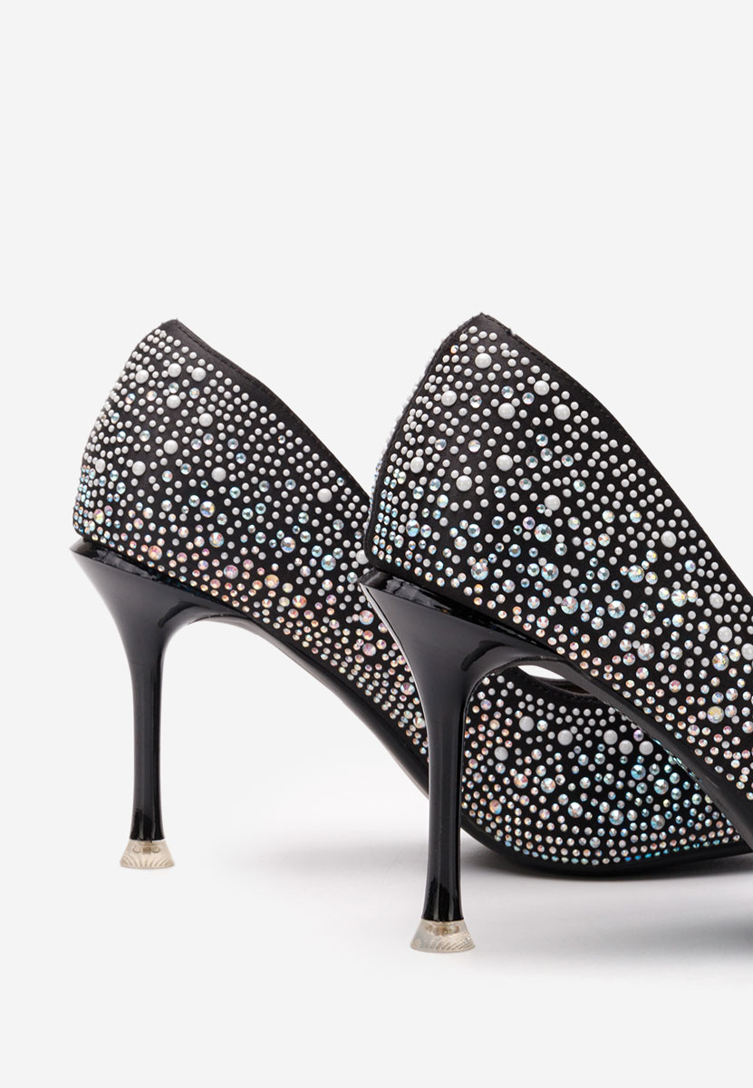 Pantofi stiletto Lea V2 negri
