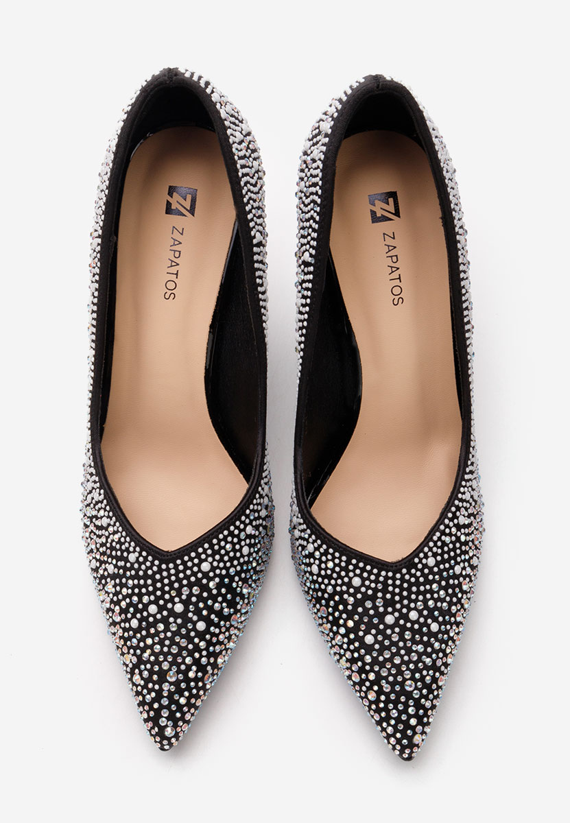 Pantofi stiletto Lea V2 negri