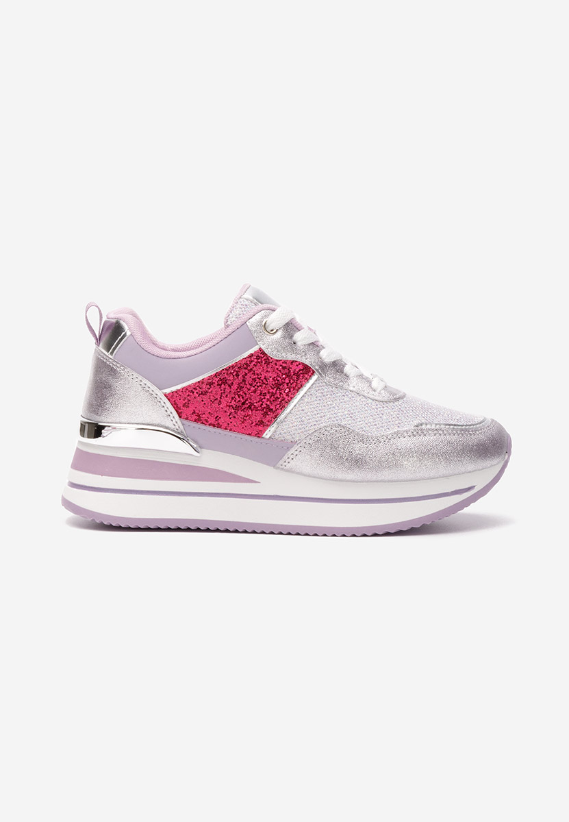 Sneakers cu platformă Hanifa mov