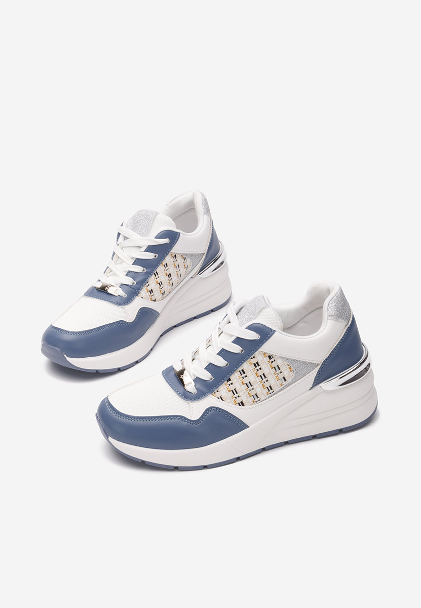 Sneakers cu platforma Brynda bleu