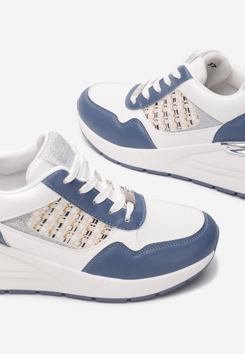 Sneakers cu platforma Brynda bleu