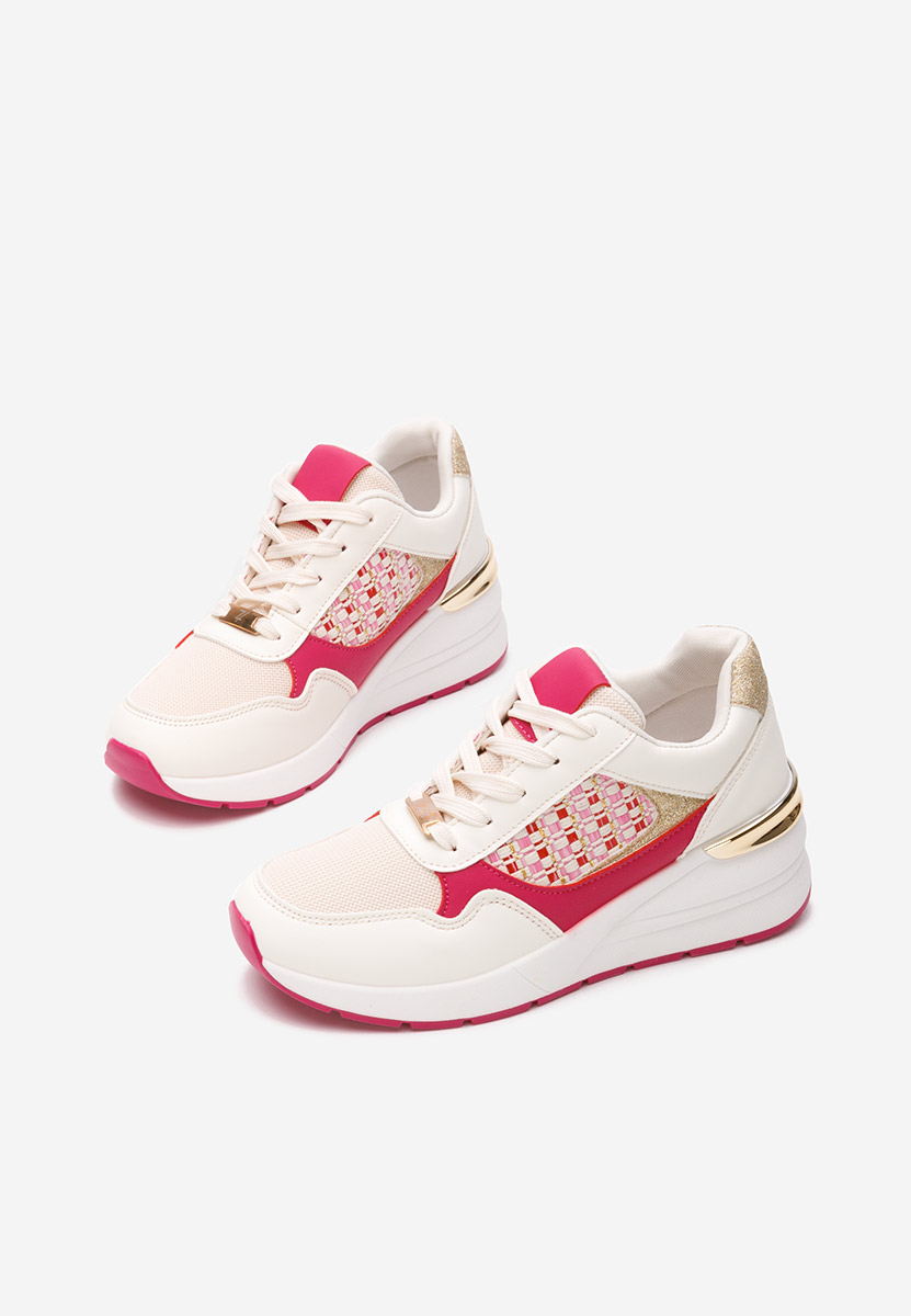 Sneakers cu platforma Brynda fucsia