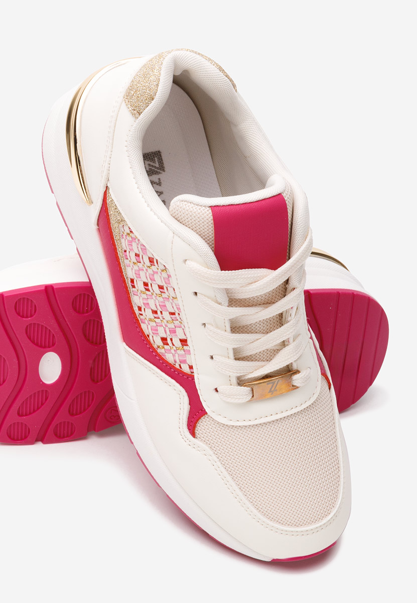 Sneakers cu platforma Brynda fucsia