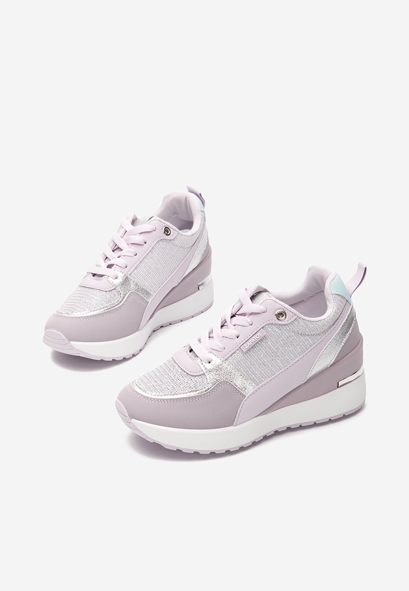 Sneakers cu platforma Zaneta lila