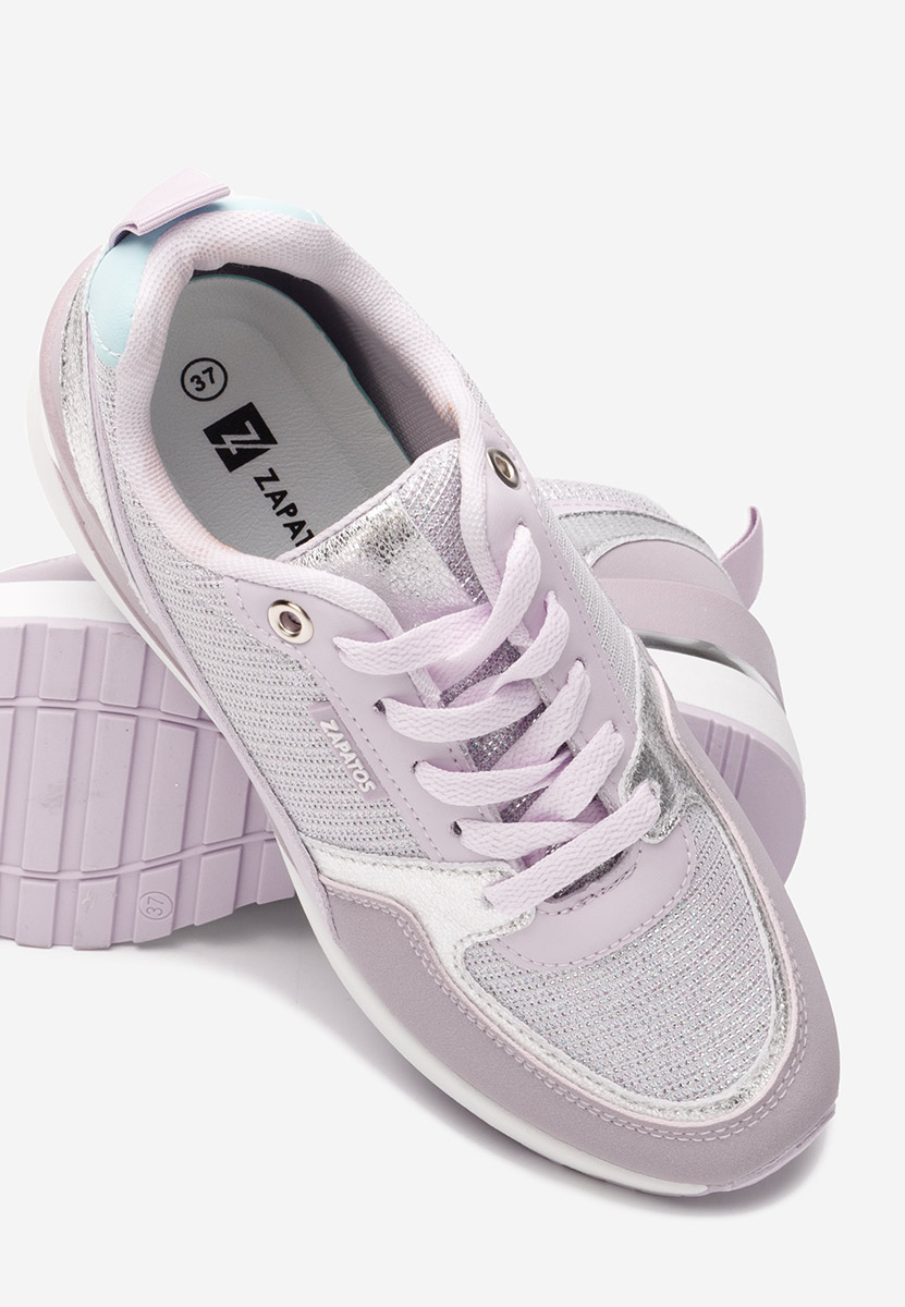 Sneakers cu platforma Zaneta lila