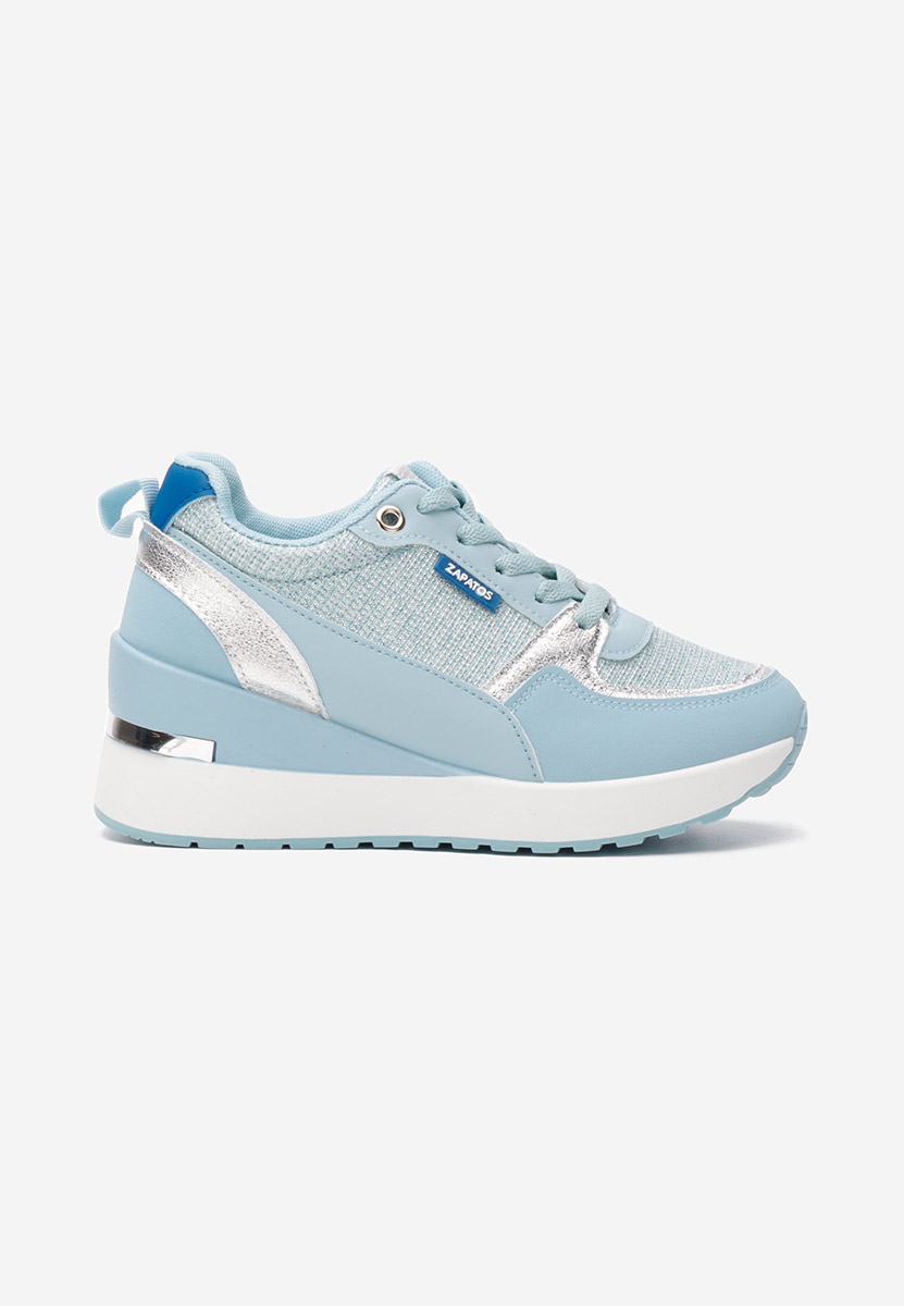 Sneakers cu platforma Zaneta bleu