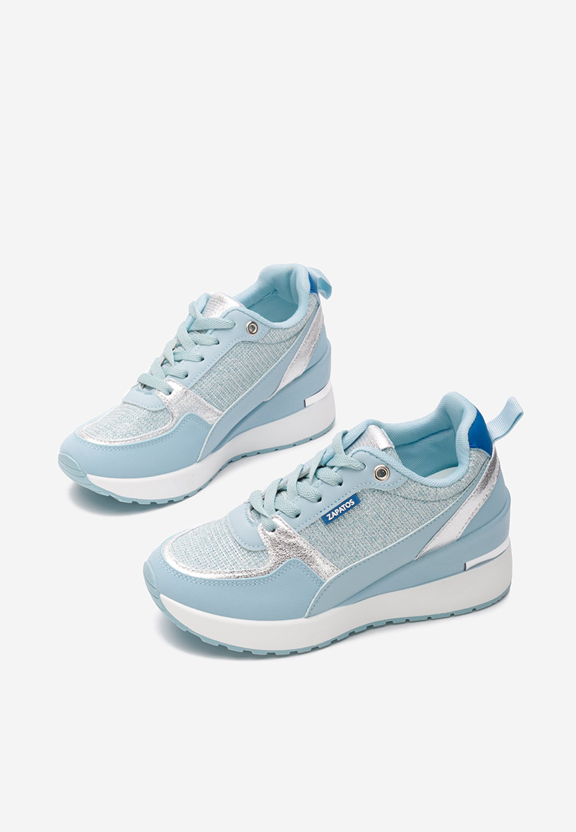 Sneakers cu platforma Zaneta bleu