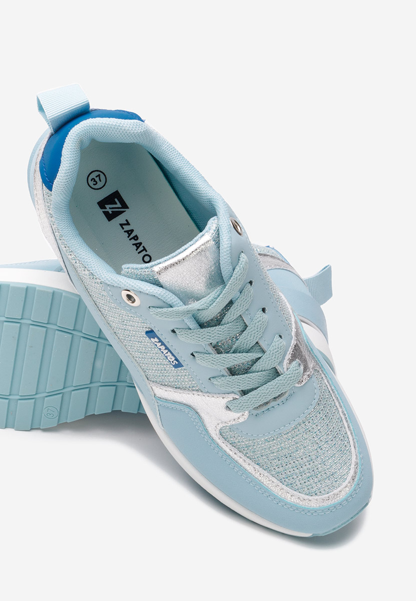Sneakers cu platforma Zaneta bleu