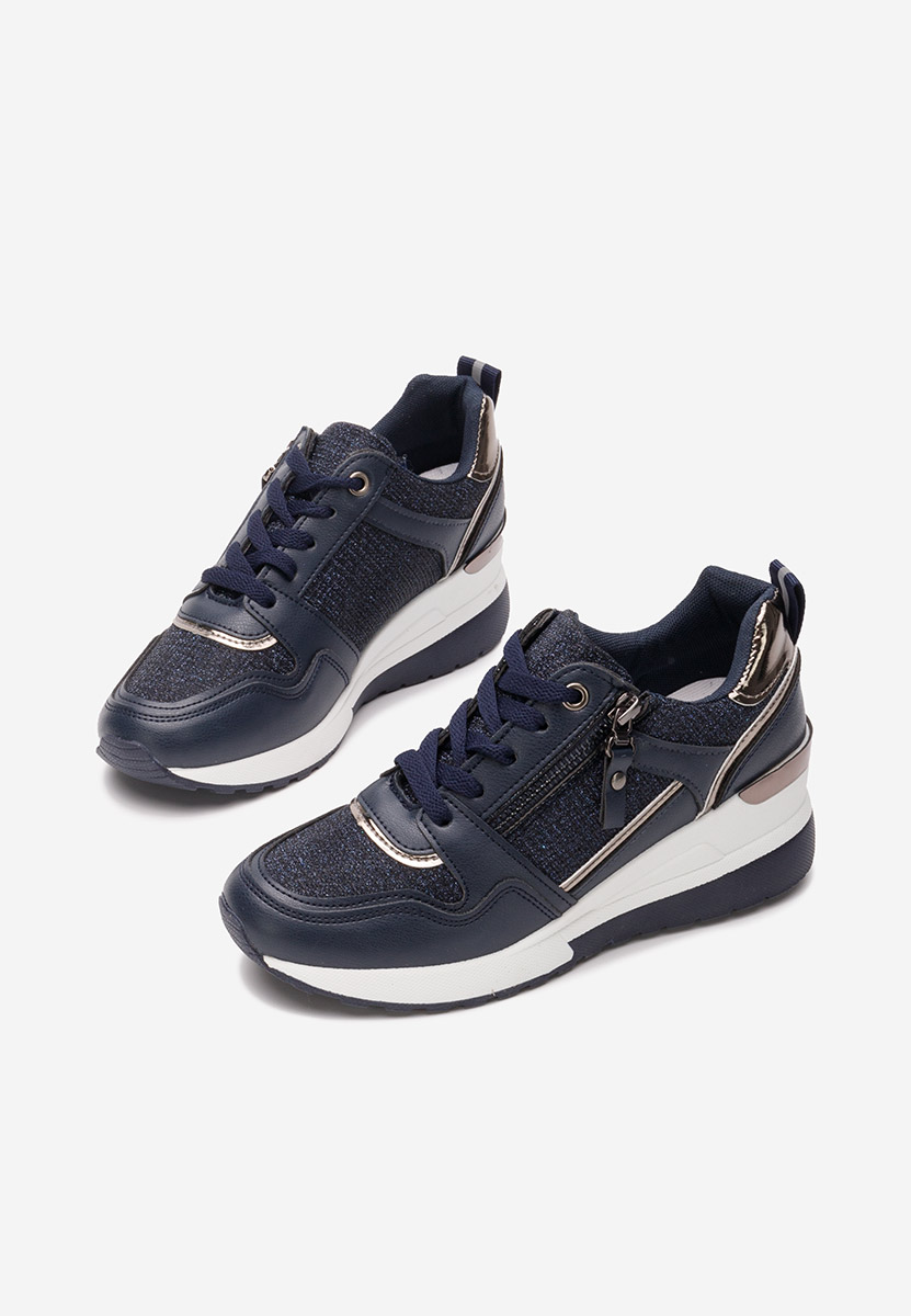 Sneakers cu platforma Rafina V2 navy