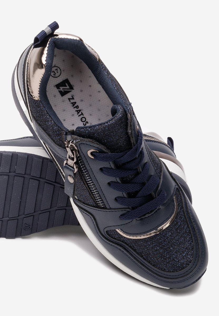 Sneakers cu platforma Rafina V2 navy