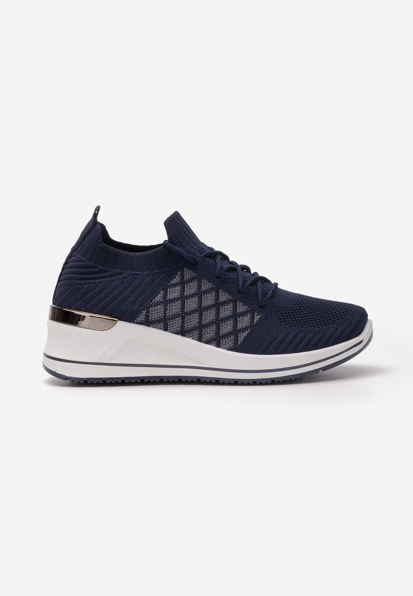 Sneakers cu platforma Uvesa navy