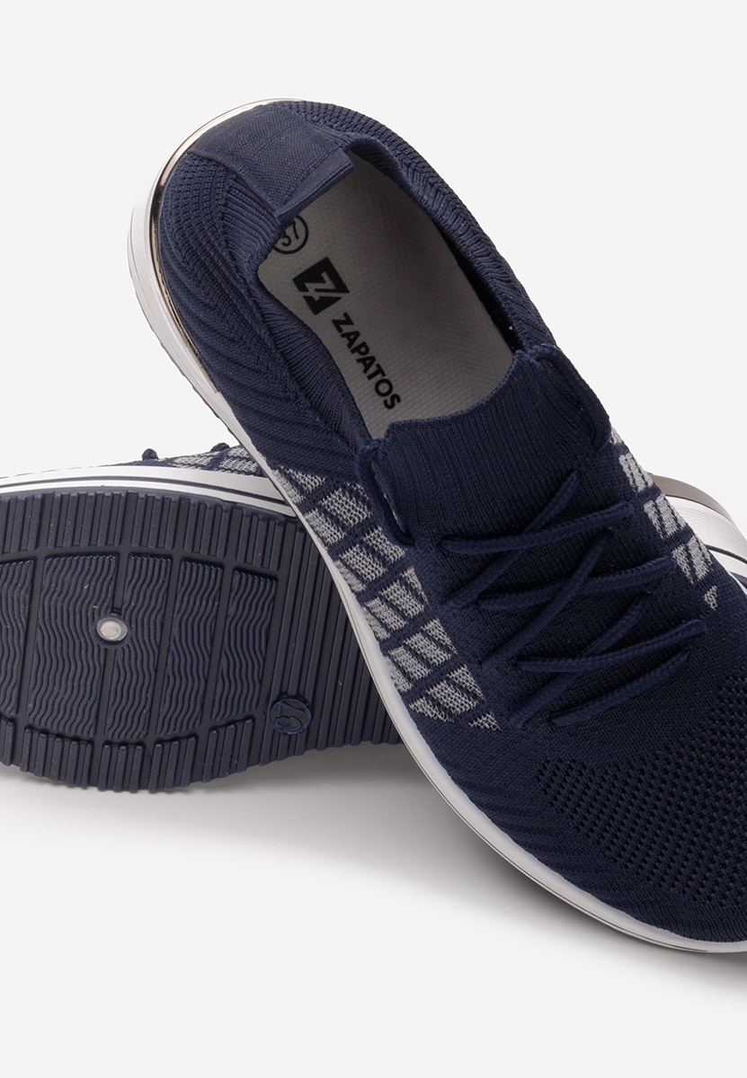 Sneakers cu platforma Uvesa navy