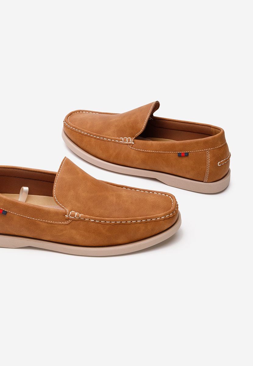 Mocasini barbati Vincente camel