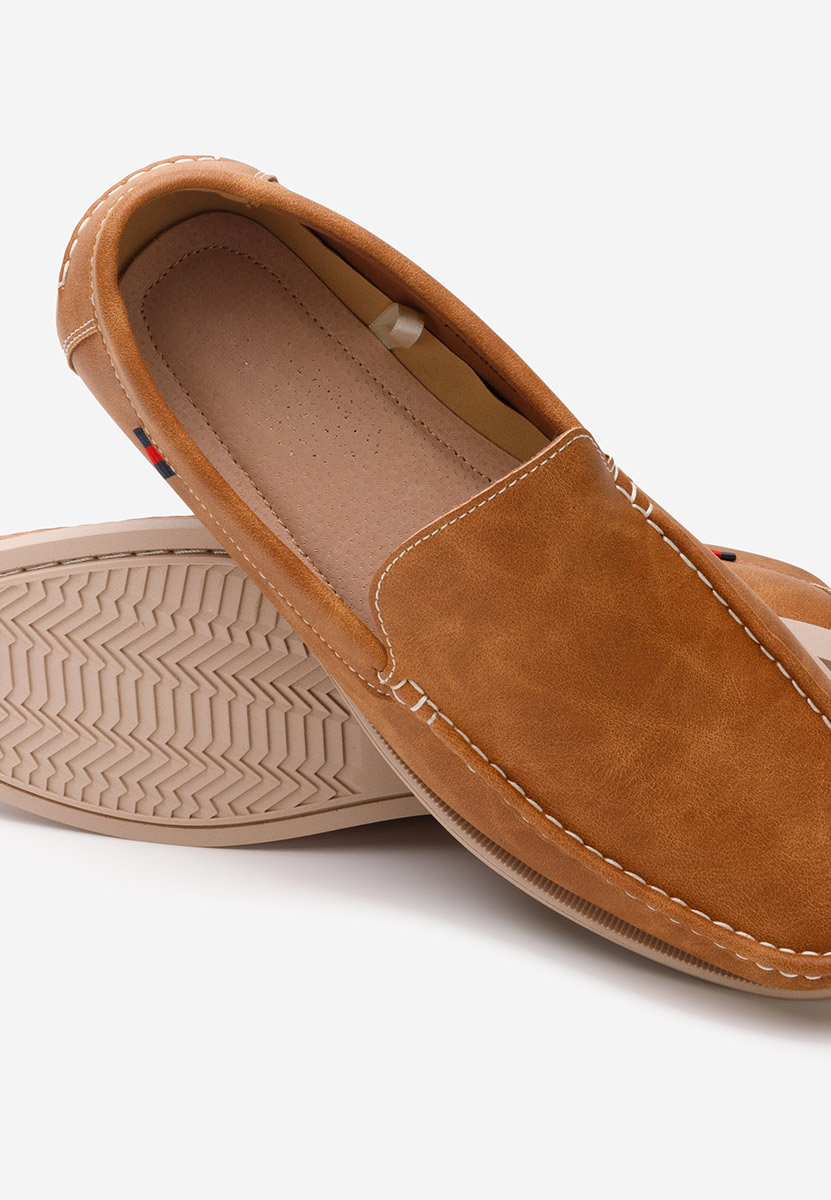 Mocasini barbati Vincente camel