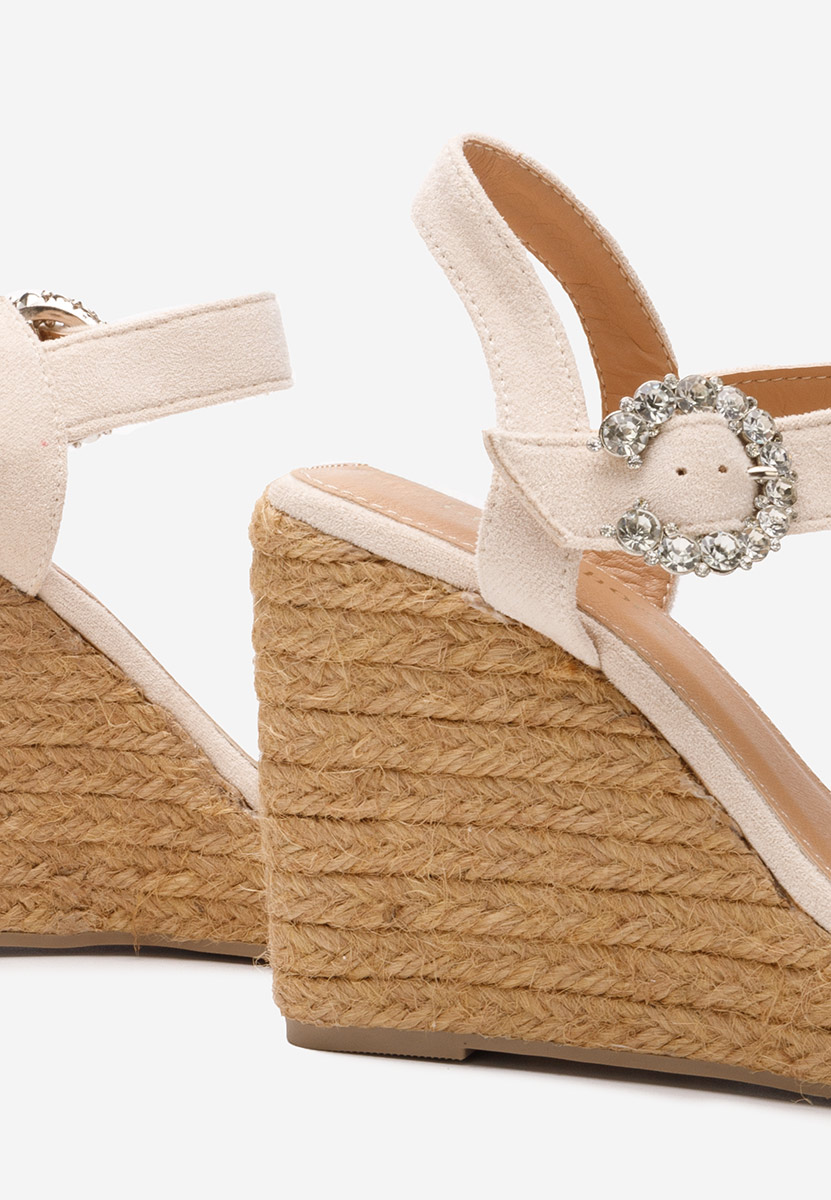 Sandale tip espadrile Anetta bej
