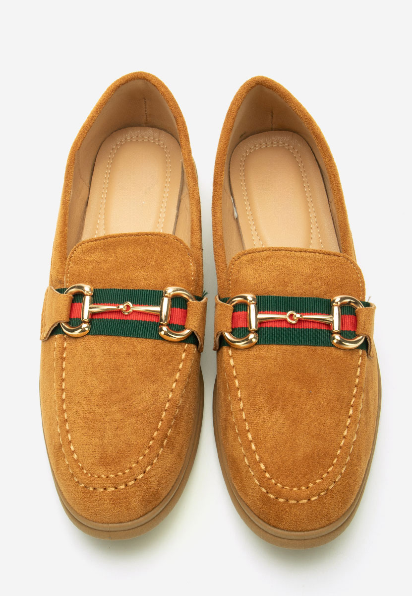 Mocasini dama Abygail camel