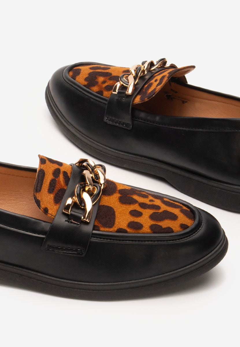 Mocasini dama Eroche leopard