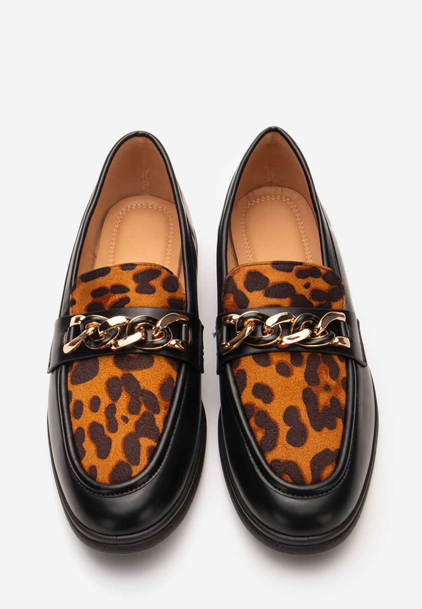 Mocasini dama Eroche leopard