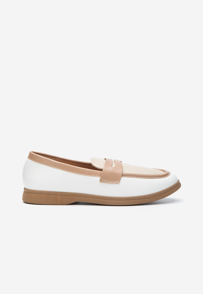 Loafers dama Sedona albi