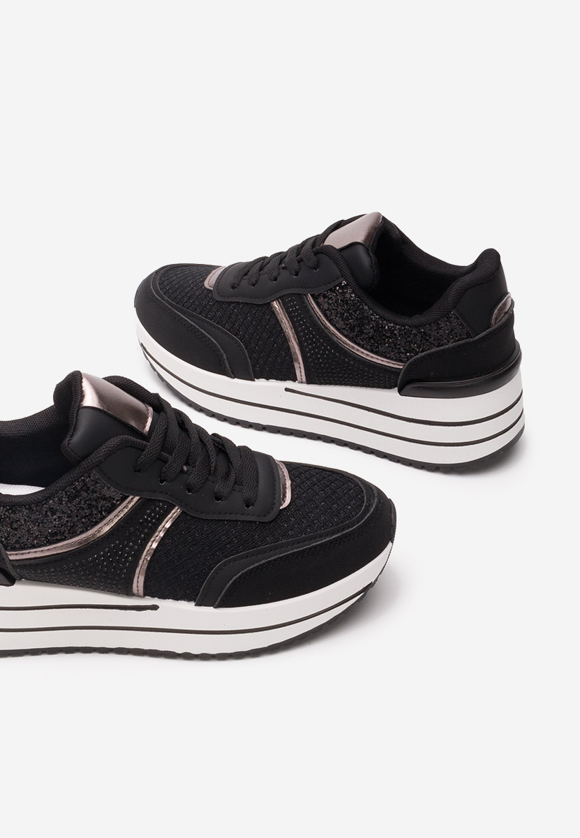 Sneakers cu platformă Enabella negri