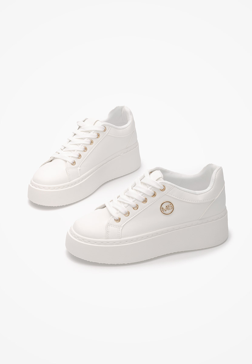 Sneakers cu platformă Azana V4 albi