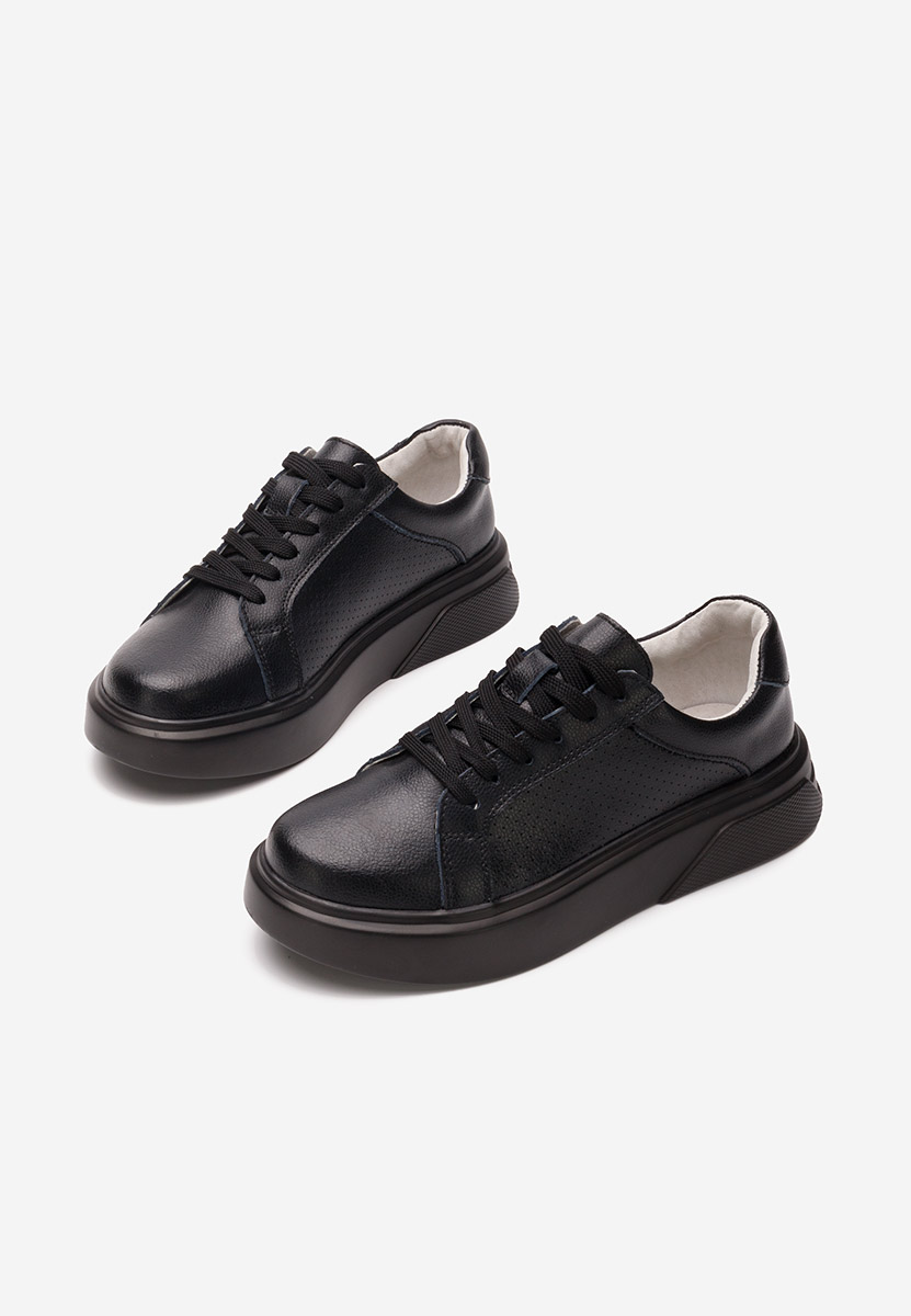 Sneakers dama piele Jenina negri