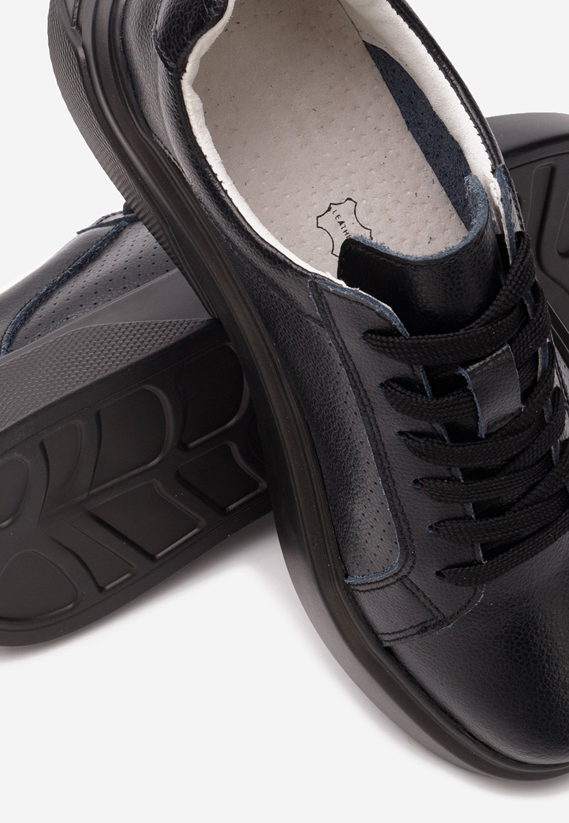 Sneakers dama piele Jenina negri