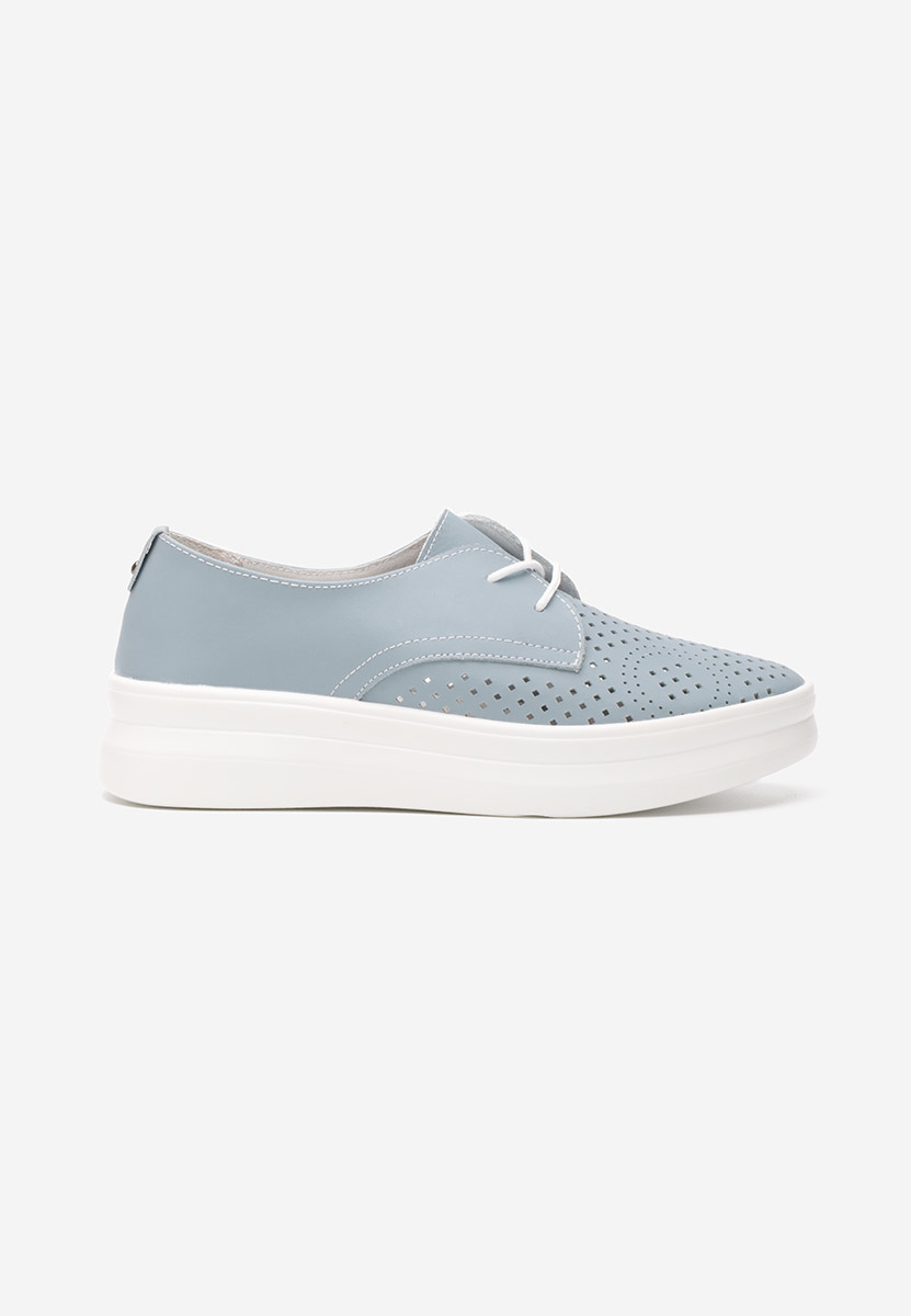 Pantofi casual dama piele Seirra bleu