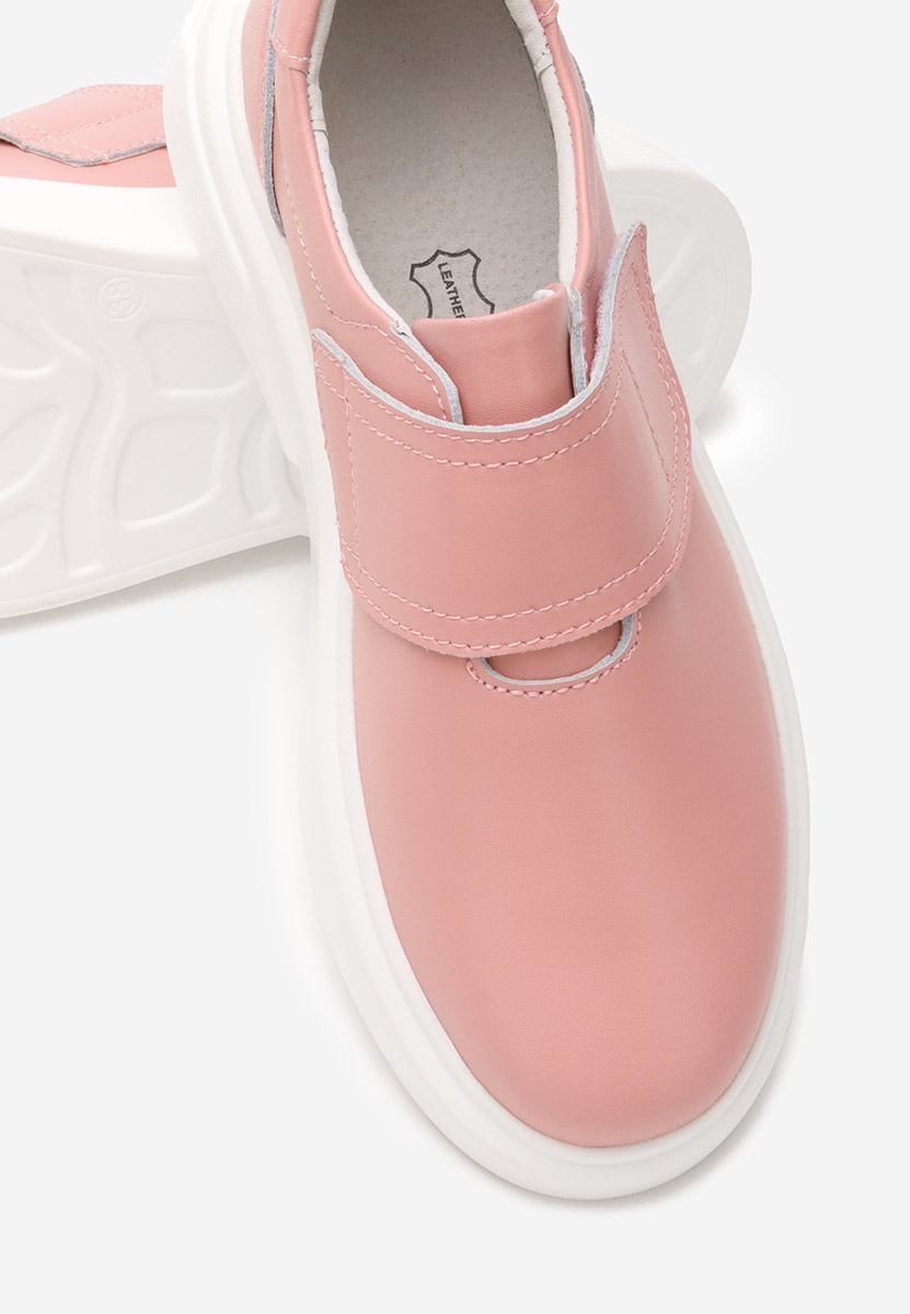 Pantofi casual dama piele Kally roz