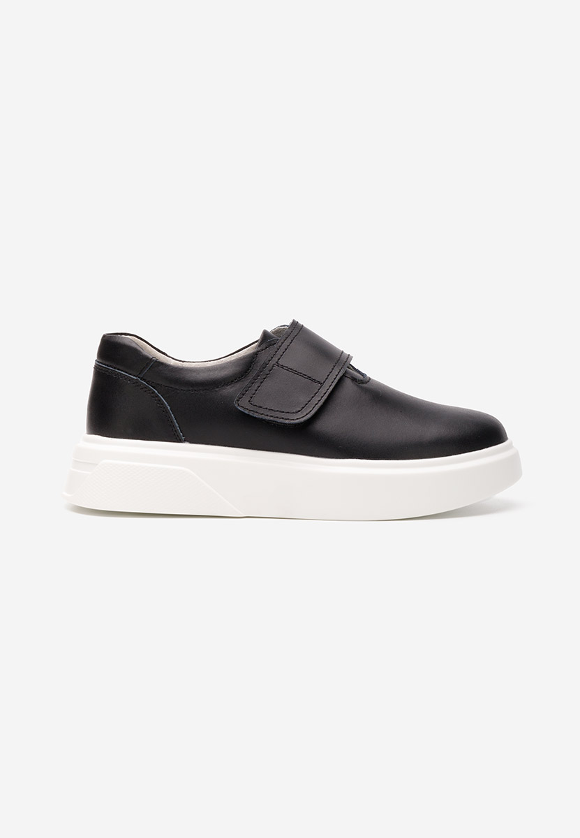 Pantofi casual dama piele Kally negri