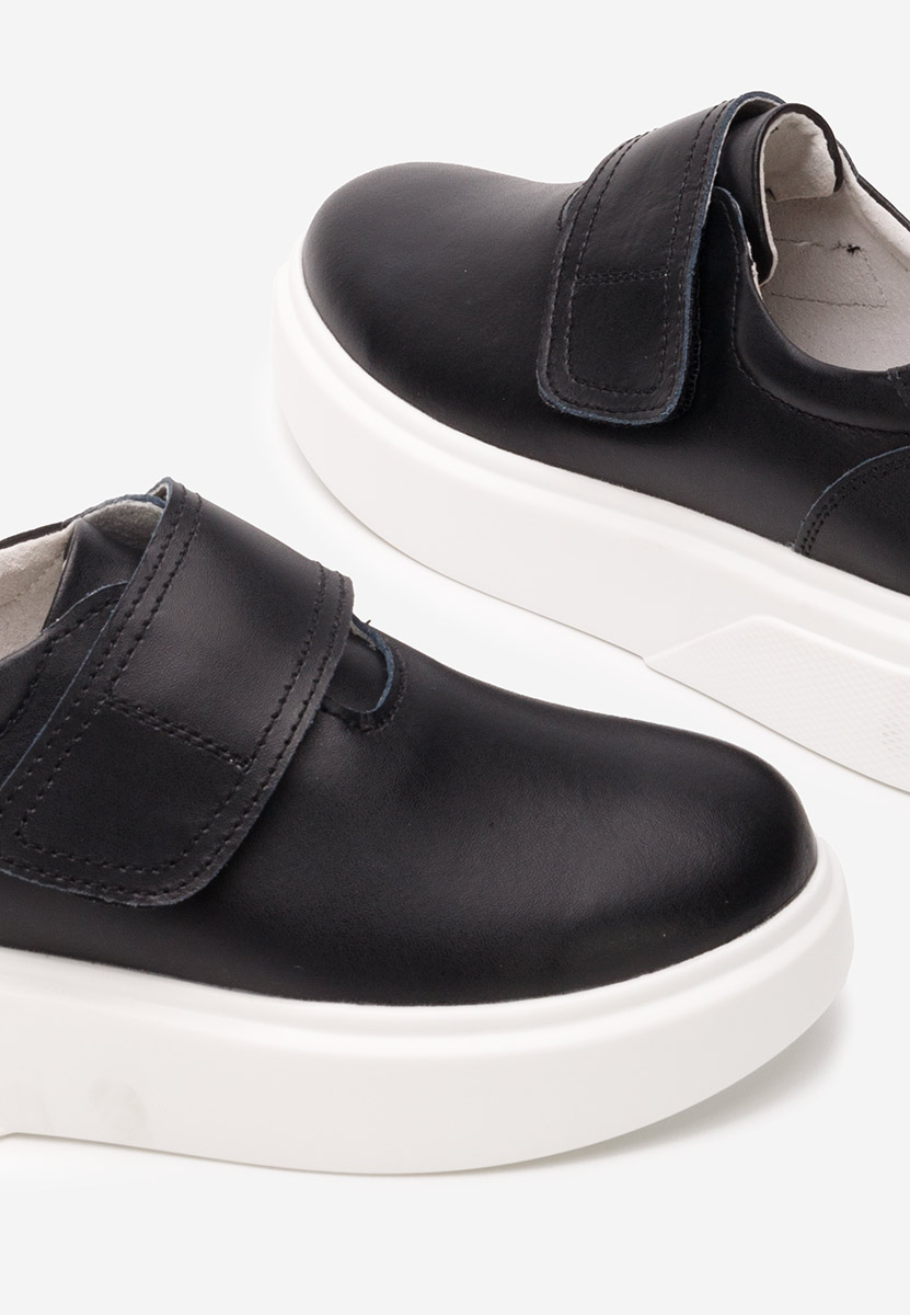 Pantofi casual dama piele Kally negri