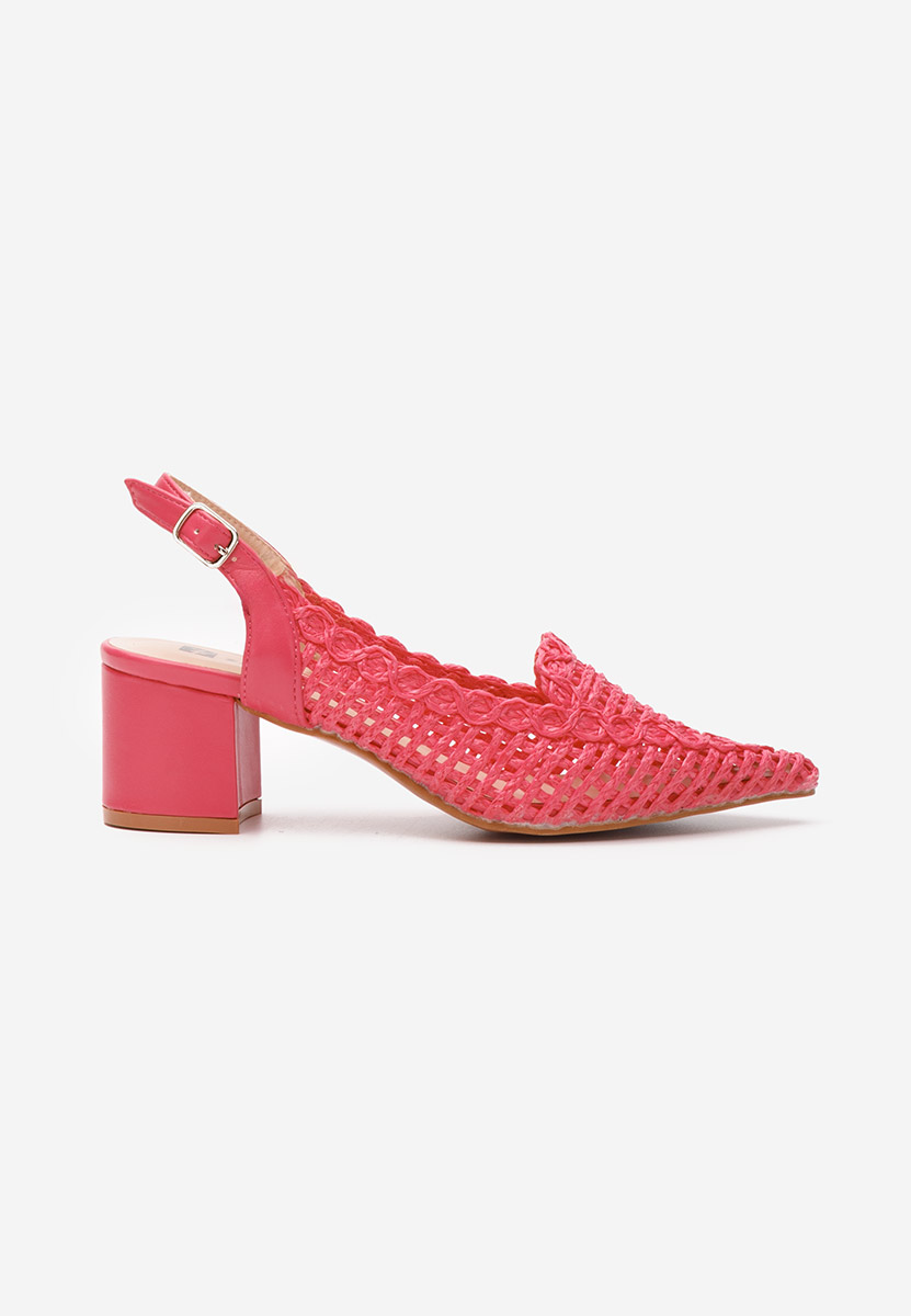 Pantofi slingback Tosena fucsia