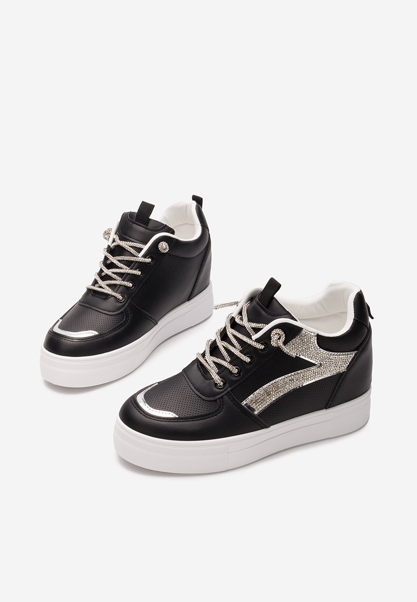 Sneakers dama cu platforma Hara negri
