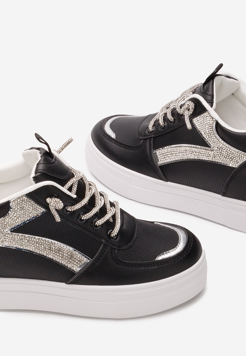 Sneakers dama cu platforma Hara negri