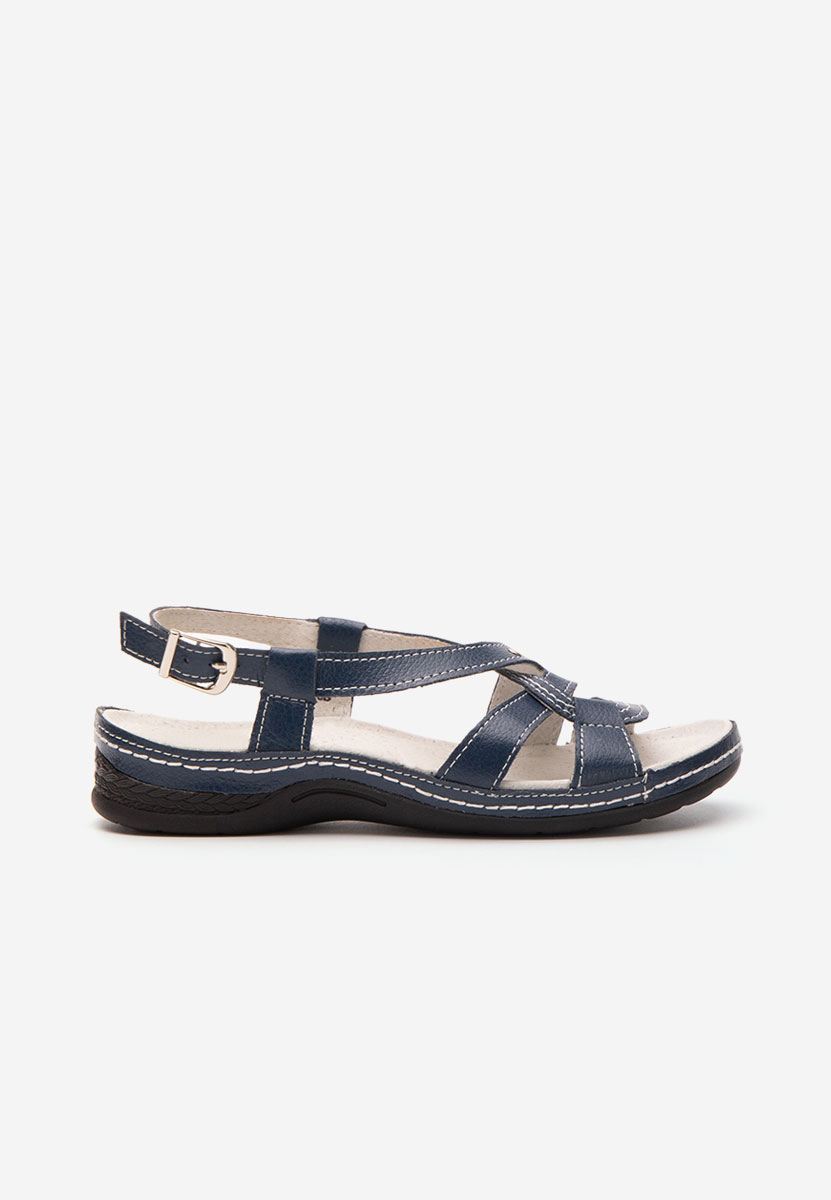 Sandale dama piele Zinga navy