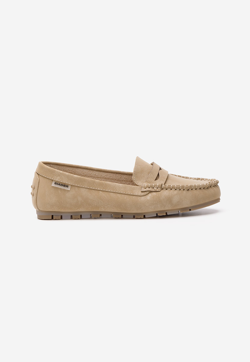 Mocasini dama Luminia V3 kaki